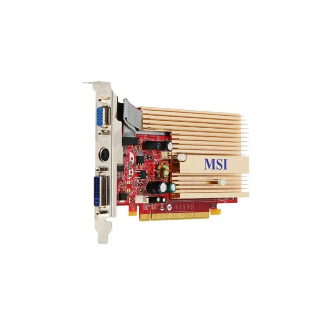 MSI Nvidia GeForce 8400 GS GPU 512MB GDDR2 PCI Express 2.0 x16 กราฟิกการ์ด (NX8400GS-TD512EH)