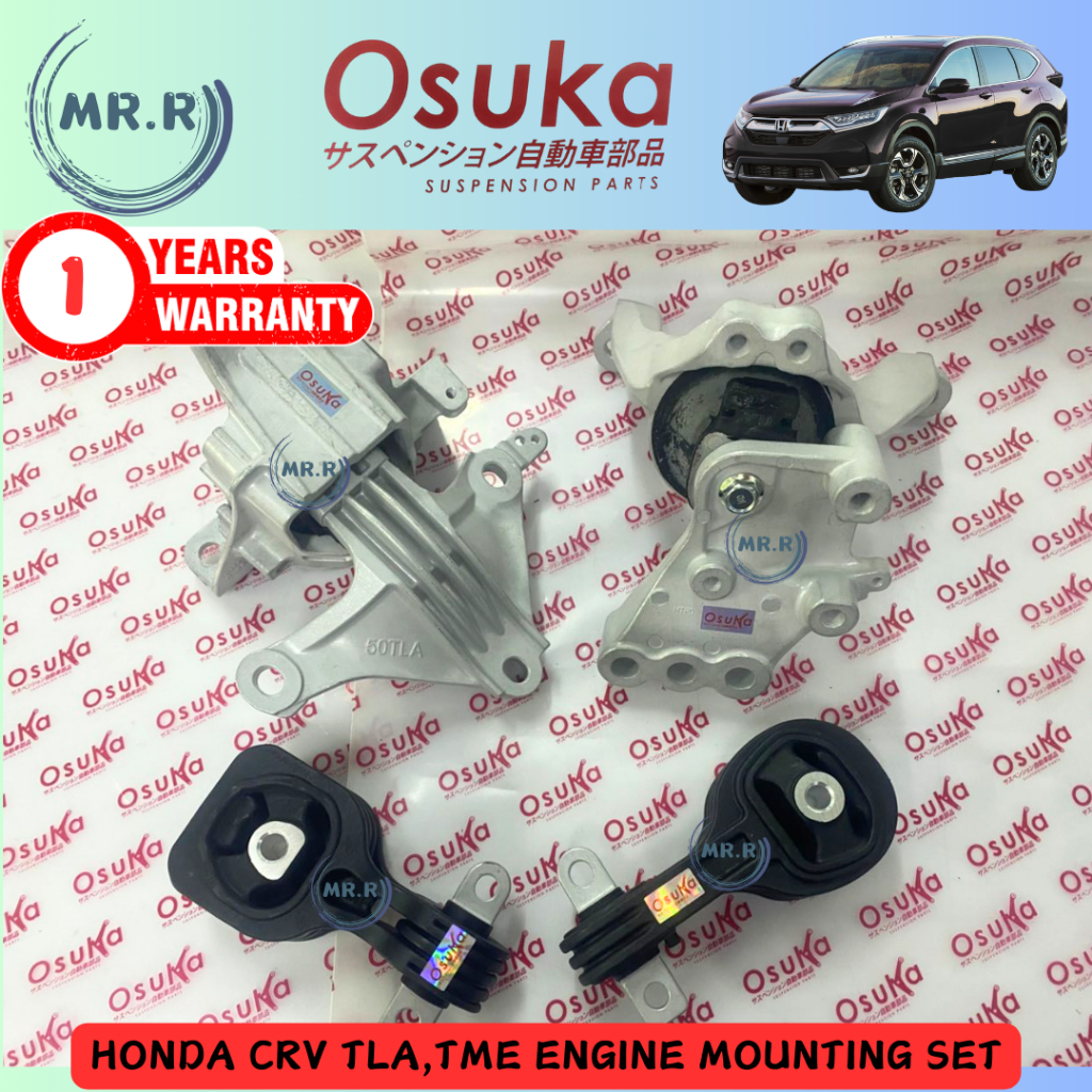 (รับประกัน 1 ปี) HONDA CRV CR-V RW1 RW2 RW3 RW4 TME TTA 1.5 2.0 2018-2023 ชุดยึดเครื่องยนต์