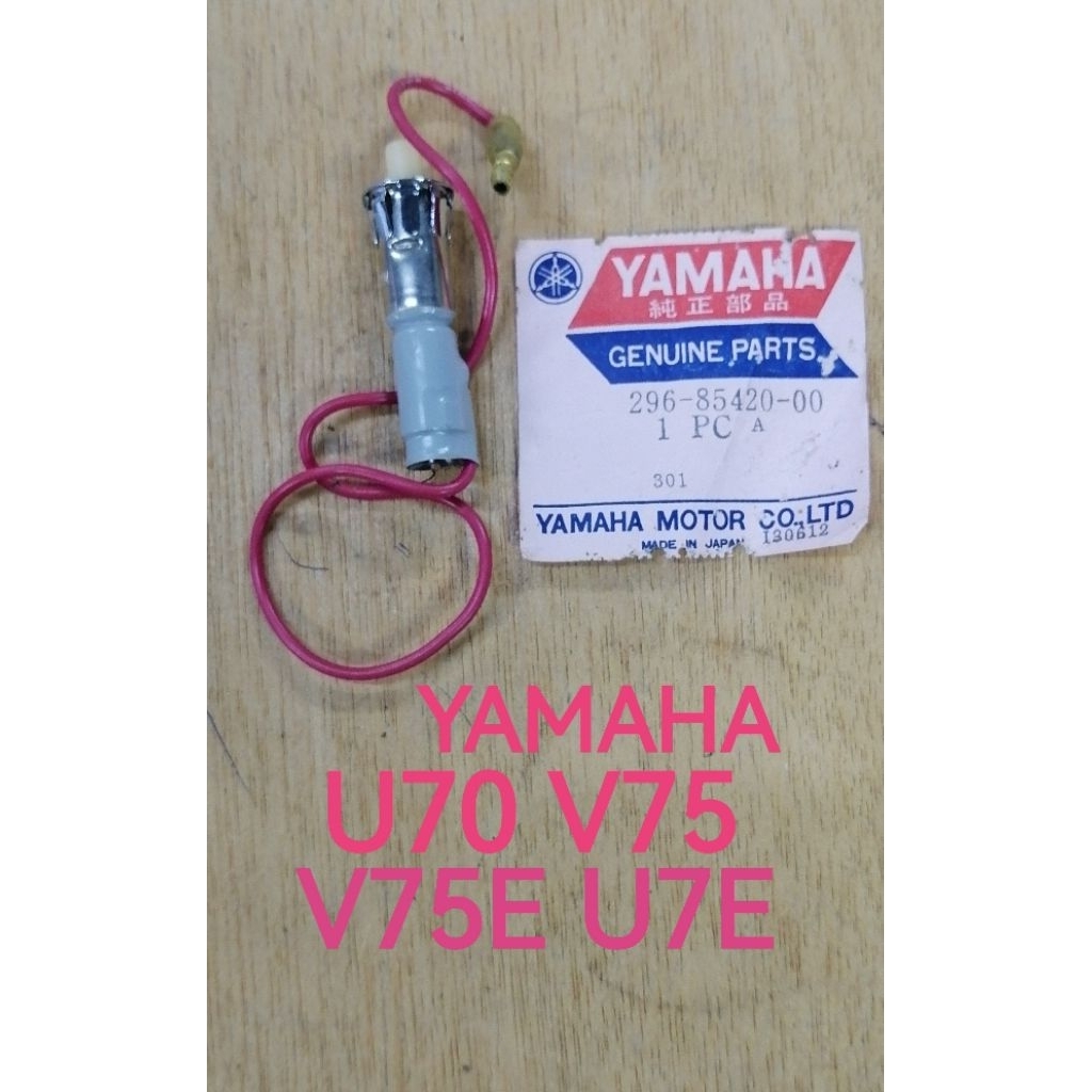 YAMAHA V70 V75 V75E U7E NOS OIL TANK PILOT LIGHT SWITCH