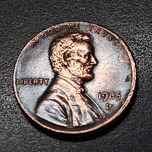 US Lincoln Memorial 1 Cent 1985D