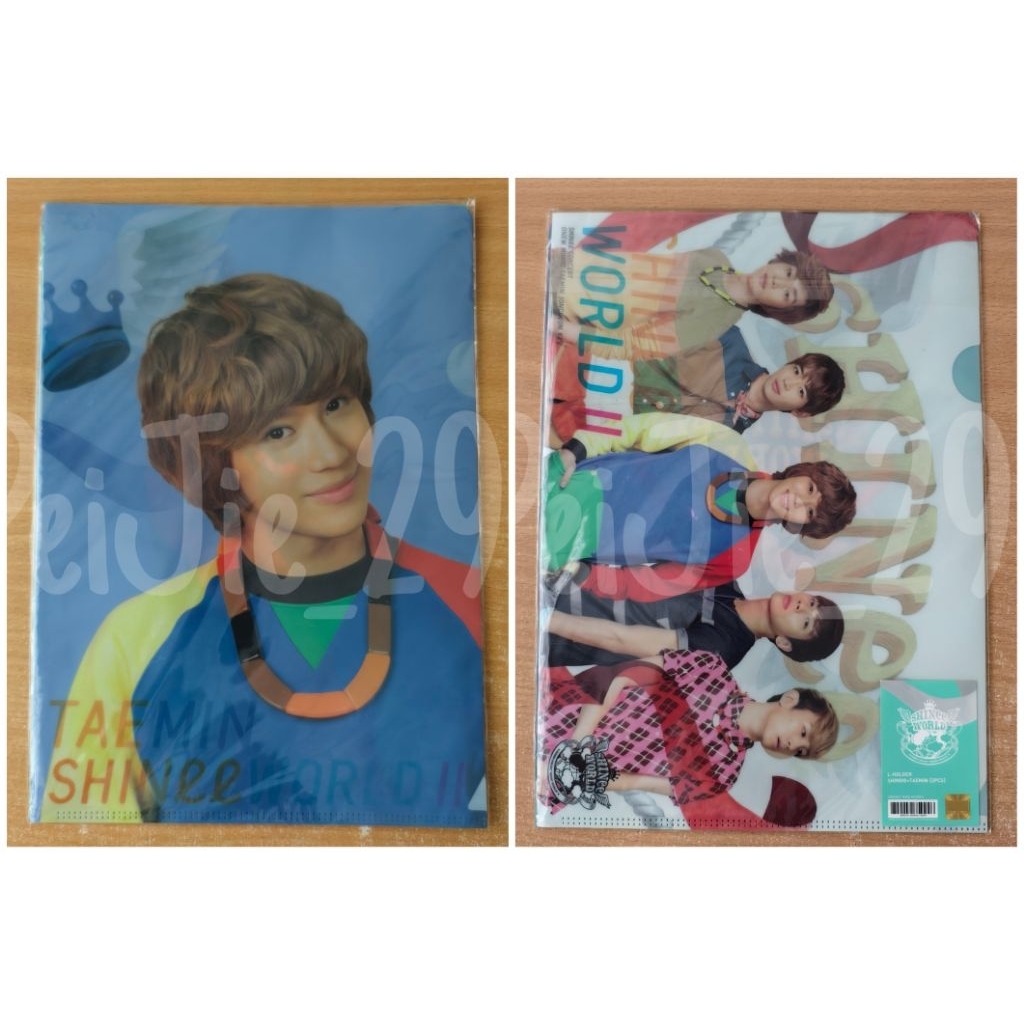 ไฟล์ใส SHINee World II A4 Taemin