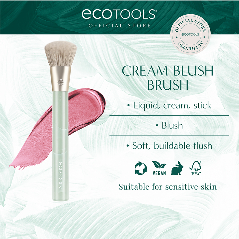 EcoTools Sea Gems Cream Blush แปรงแต่งหน้า (ลิควิด, ครีมบลัชออน)