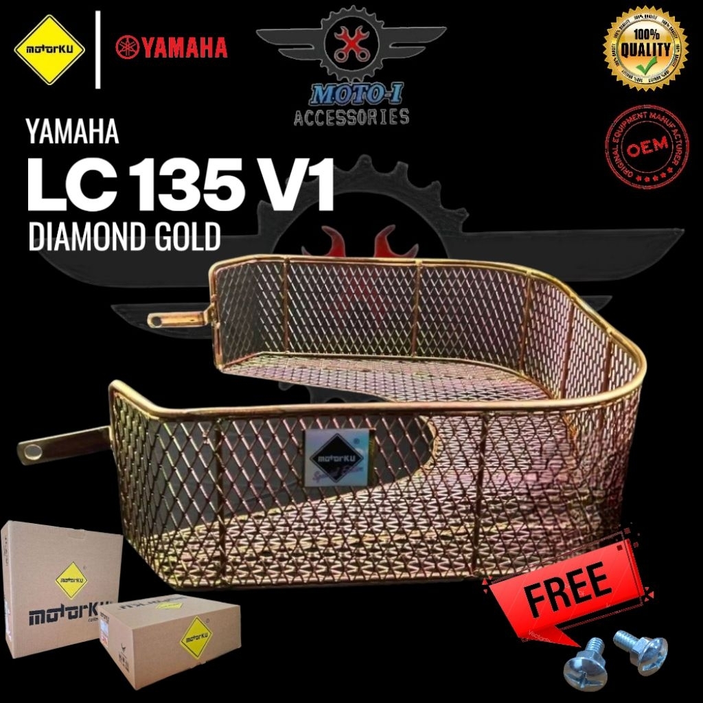 YAMAHA BAKUL LC 135 V1 DIAMOND/ LC135/LC V1/LC V1 135 รุ่น 1/GOLD DIAMOND/SPECIAL EDITION/RAGA BAKUL