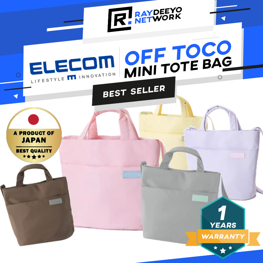 Elecom OFF TOCO BM-OF06 2-Way Laptop Tote Bag [กระเป๋าสะพายกันน้ํา]