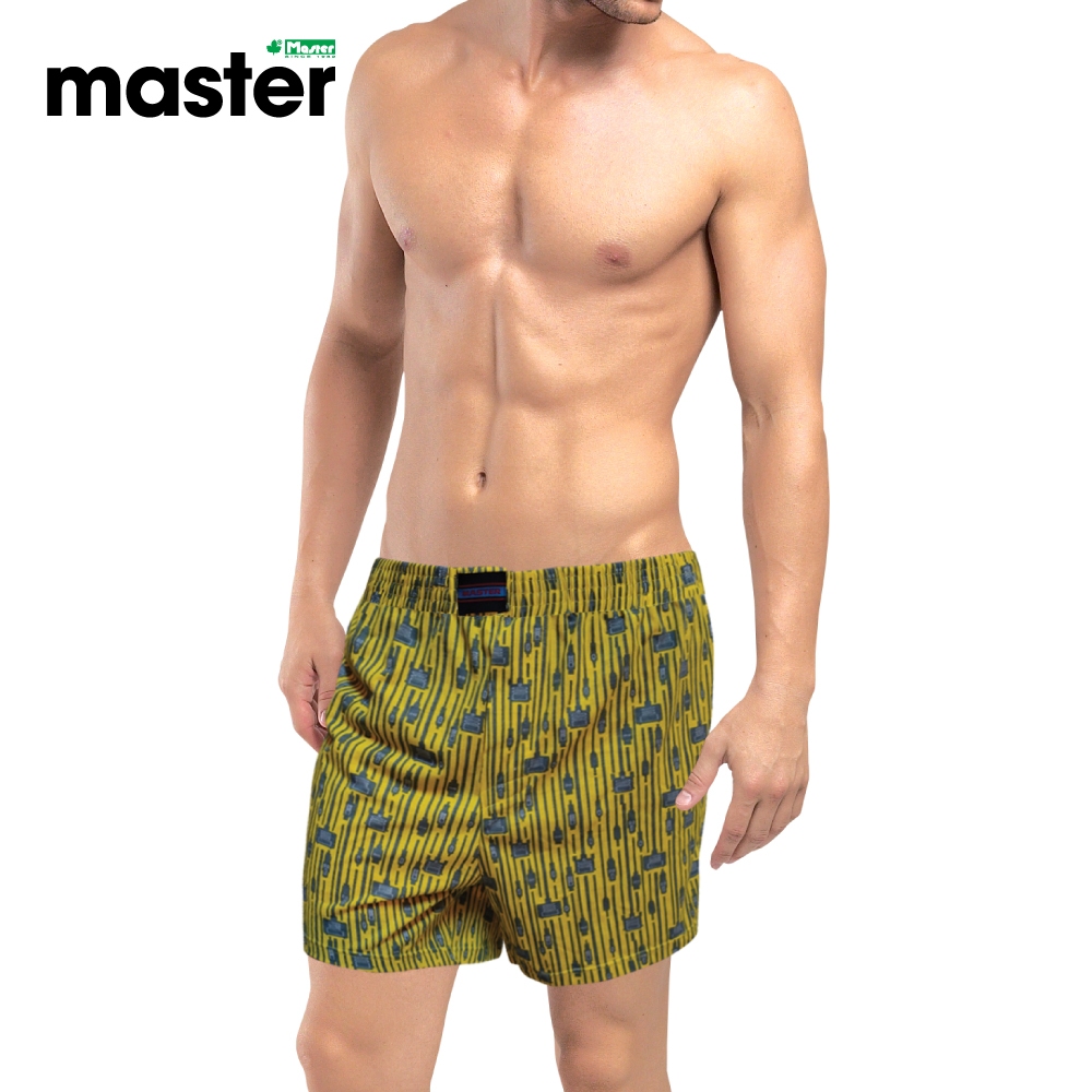 Master 2 ชิ้นผู้ชาย Boxer COTTON ชุดชั้นใน