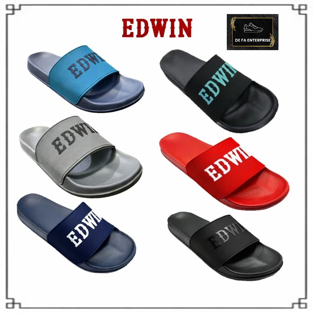 Edwin Mens รองเท้าแตะ Flip Flops รองเท้าแตะ EDWIN Lelaki E10698