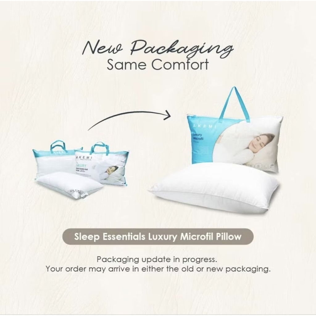 หมอน Micro Down Plus AKEMI Sleep Essential Luxury