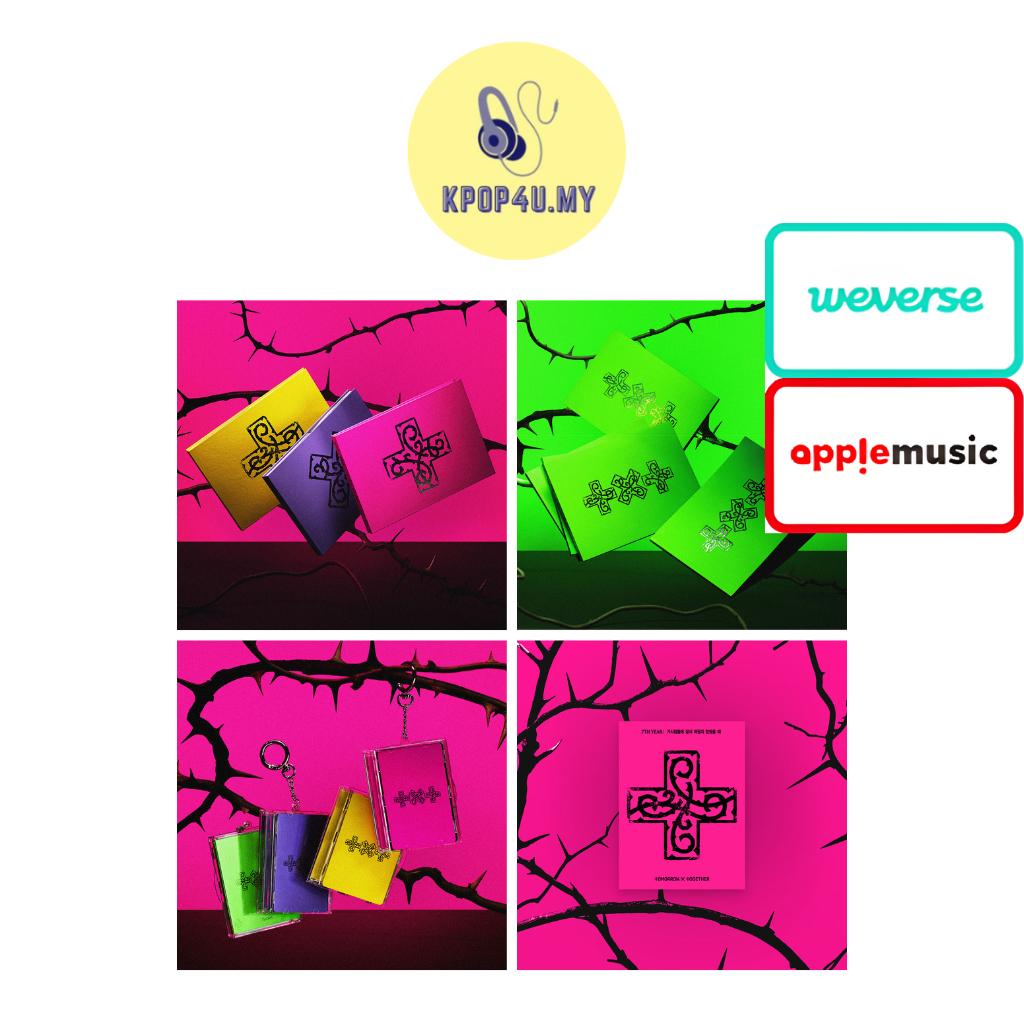 [POB] TOMORROW X TOGETHER - 7TH YEAR: A MOMENT OF STILLNESS IN THE THORNS ALBUM WEVERSE ALBUMS TXT