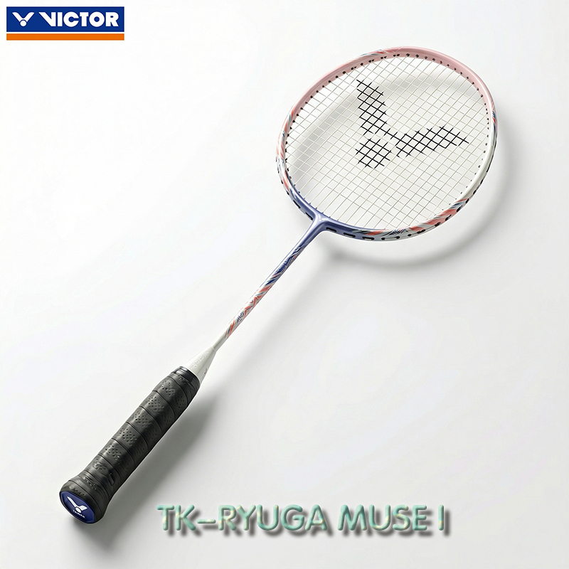 VICTOR RYUGA MUSE Raket แบดมินตัน gentian karbon penuh 26-30LBS