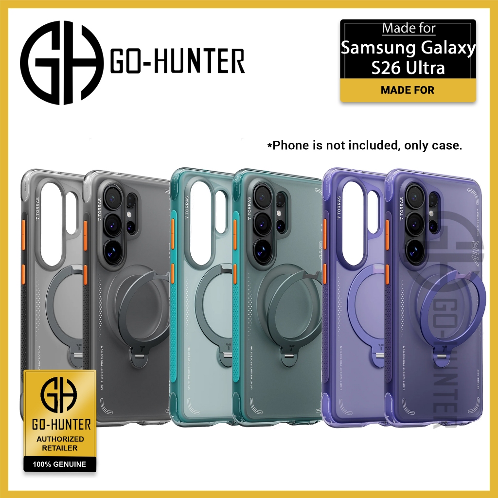 [ Samsung Galaxy S26 Ultra ] TORRAS Ostand Q3 Air Magnetic Case ขาตั้งหมุนได้ 360