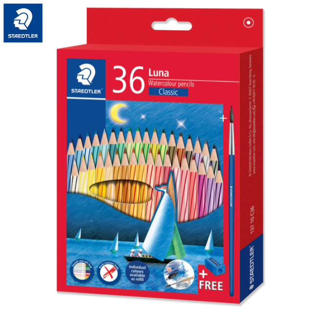 ดินสอ Staedtler Luna WaterColour 36s 137-10C36