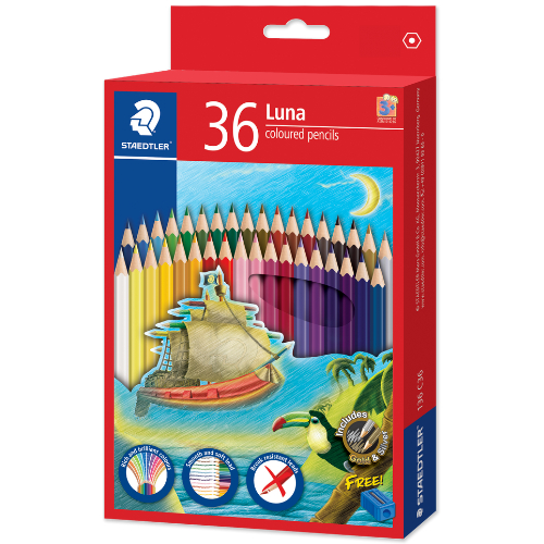 Staedtler Luna ดินสอสีถาวร 36s 136-C36TH