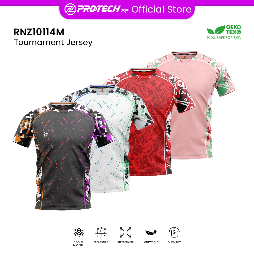 เสื้อแข่ง PROTECH Badminton Dry Fit Tournament - RNZ10114M