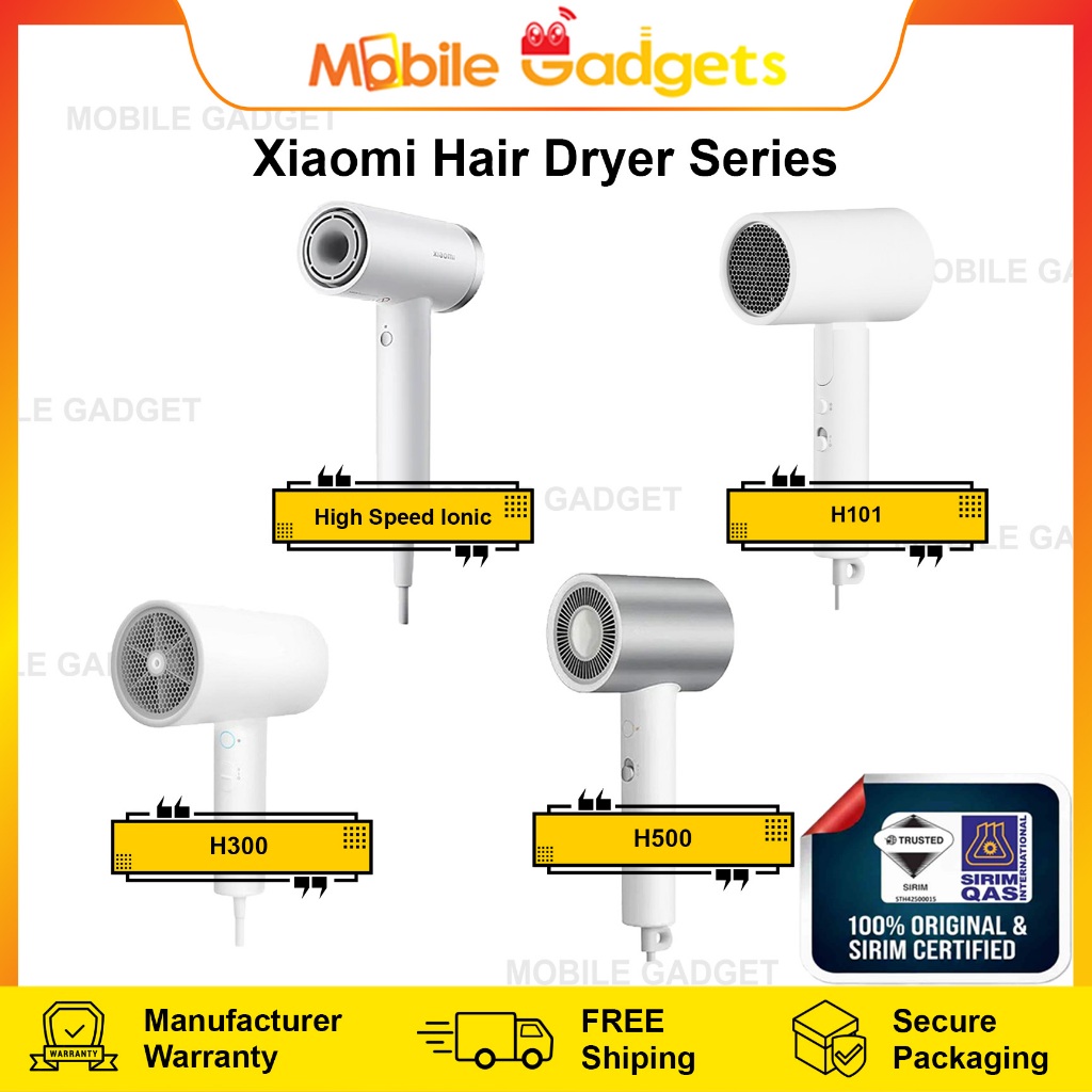 Xiaomi Mi เครื่องเป่าผม H500 / H300 / H101 / High Speed Ionic New Set