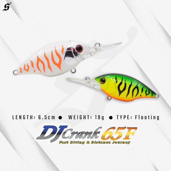 Senses DJ Crank 65F - เหยื่อตกปลาเหยื่อลอยน้ํา Senses