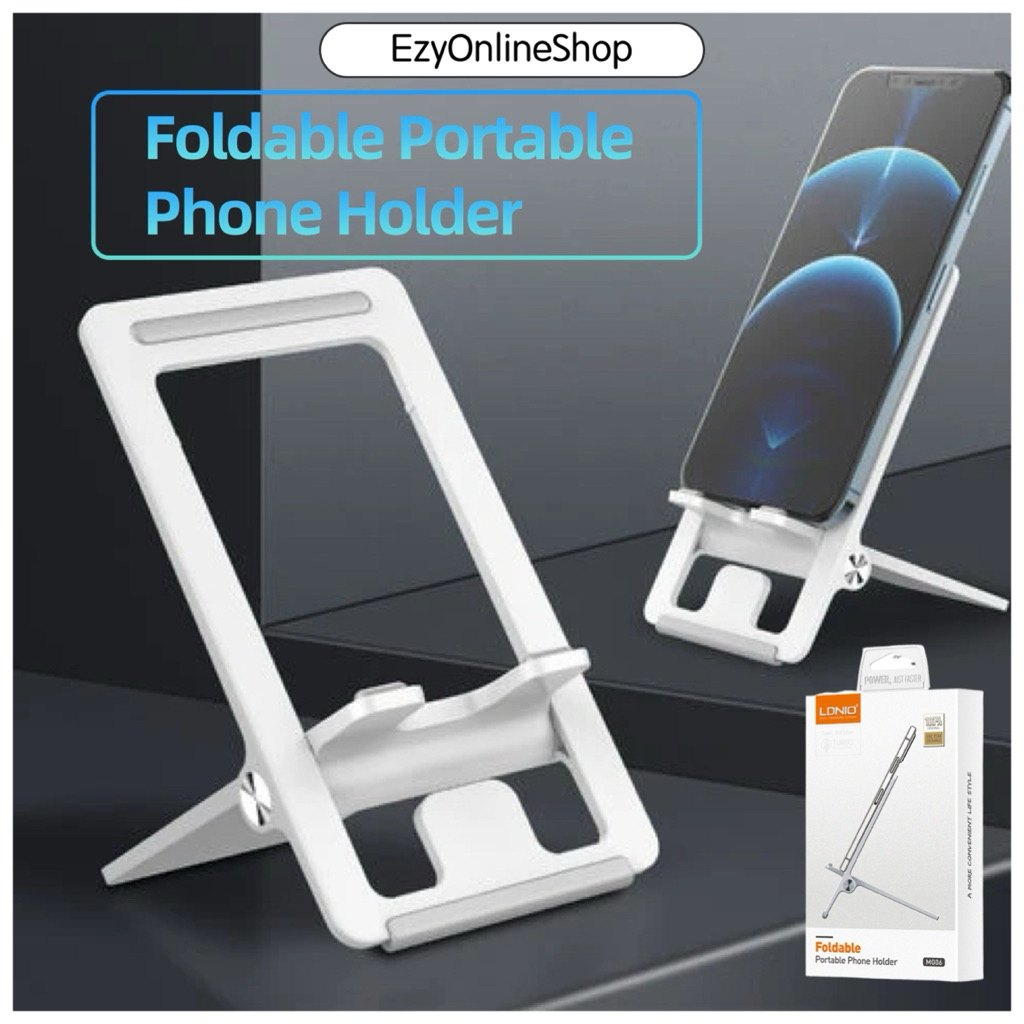 LDNIO MG06 ที่วางโทรศัพท์แบบพกพาแบบพับได้