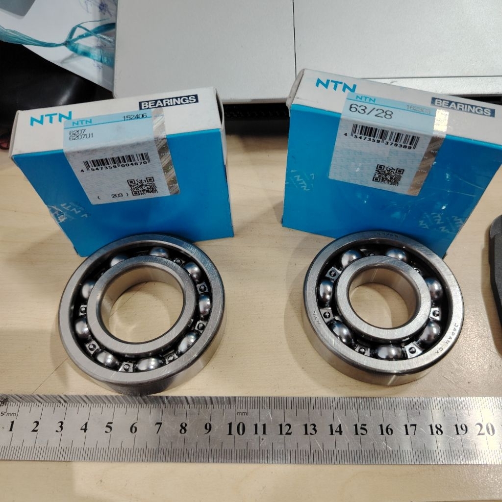 6207 U1 63 / 28 63/28 SIZE CRANSHAFT BEARING 6207U1 63/28 NTN BEARING