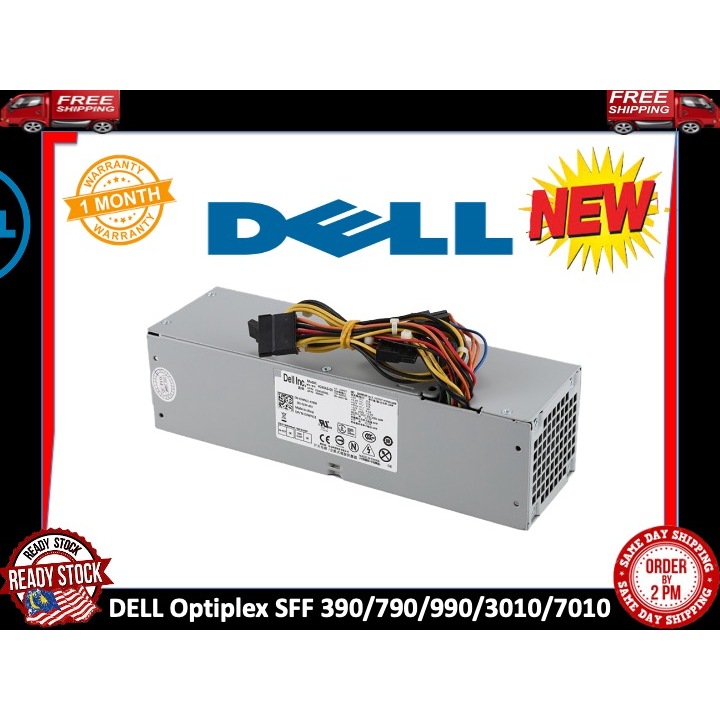 🇲🇾ใหม่สําหรับ Dell Optiplex 390/790/960/990/3010/7010/910 SFF PSU Desktop Power Supply/Pc Power Supp
