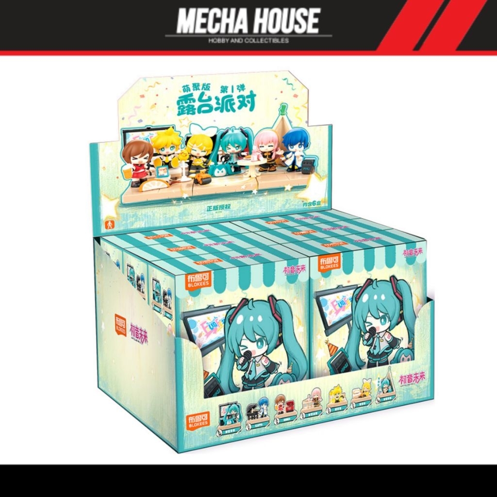 [FULL CASE] Blokees Blind Box - Hatsune Miku VB01 Terrace Party Series