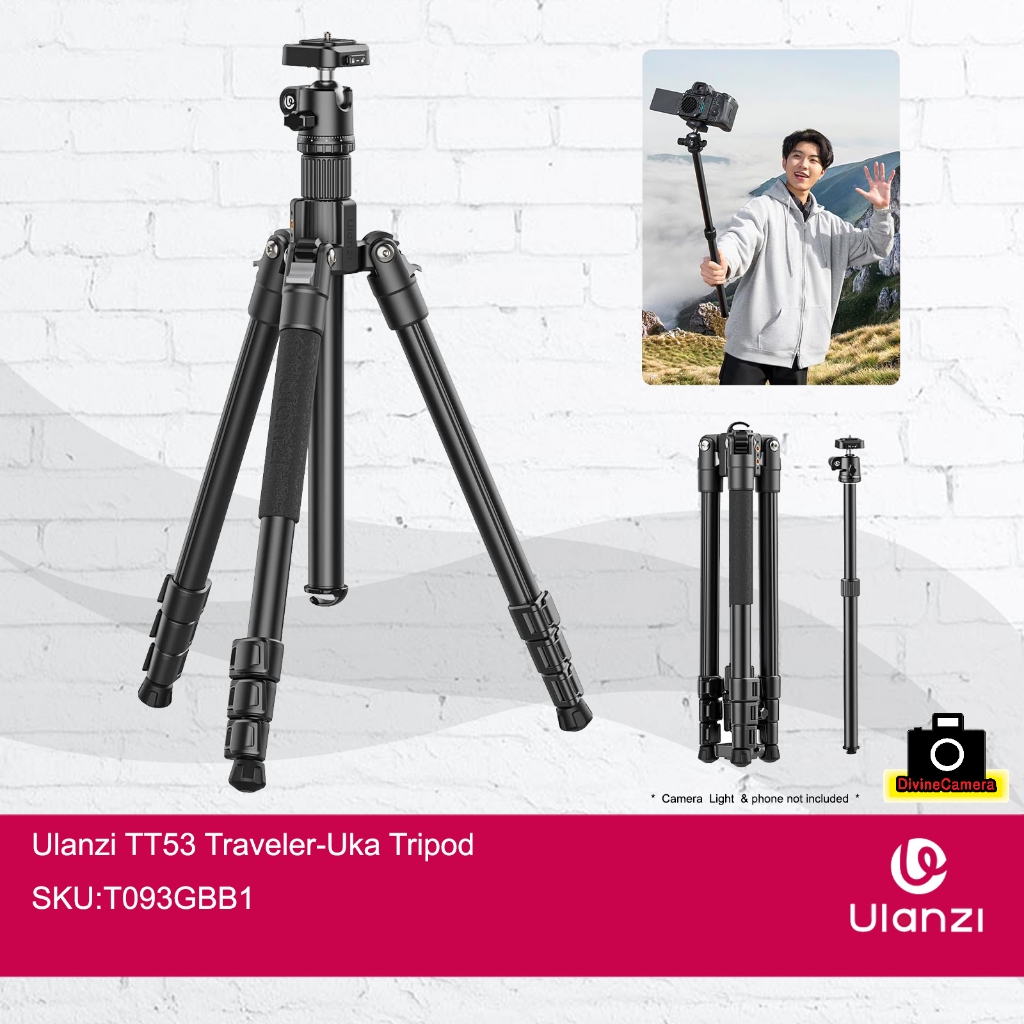 Ulanzi TT53 Traveller-Uka ขาตั้งกล้อง T093GBB1