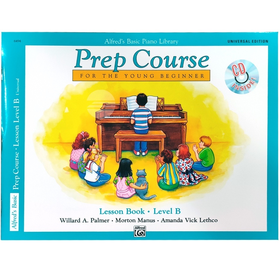 หลักสูตรก่อนหน้าของ Alfred สําหรับหนังสือบทเรียนเริ่มต้น Young Level B (ไม่มีซีดี) ~ เพลง Alfred