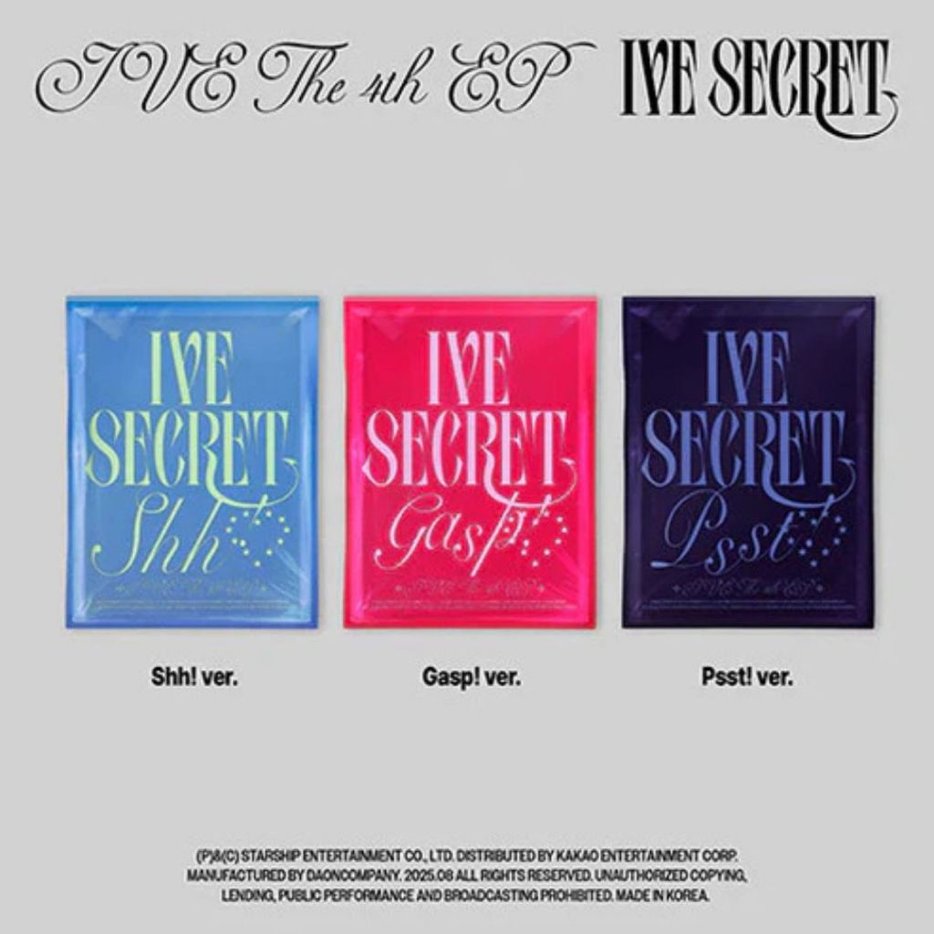 IVE - IVE SECRET [อัลบั้ม EP 4 ปี]