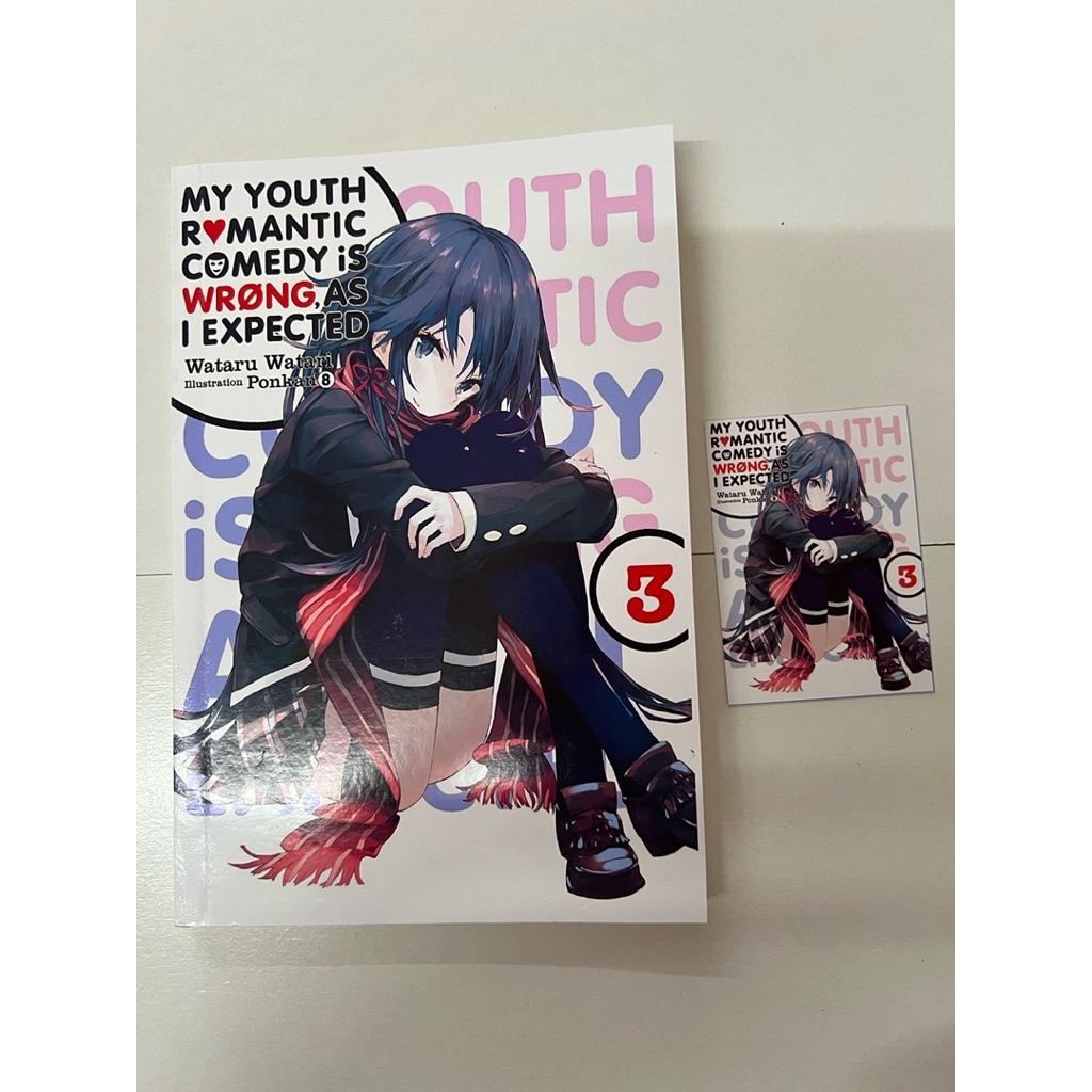 Oregairu / My Youth Romantic Comedy Novel Book