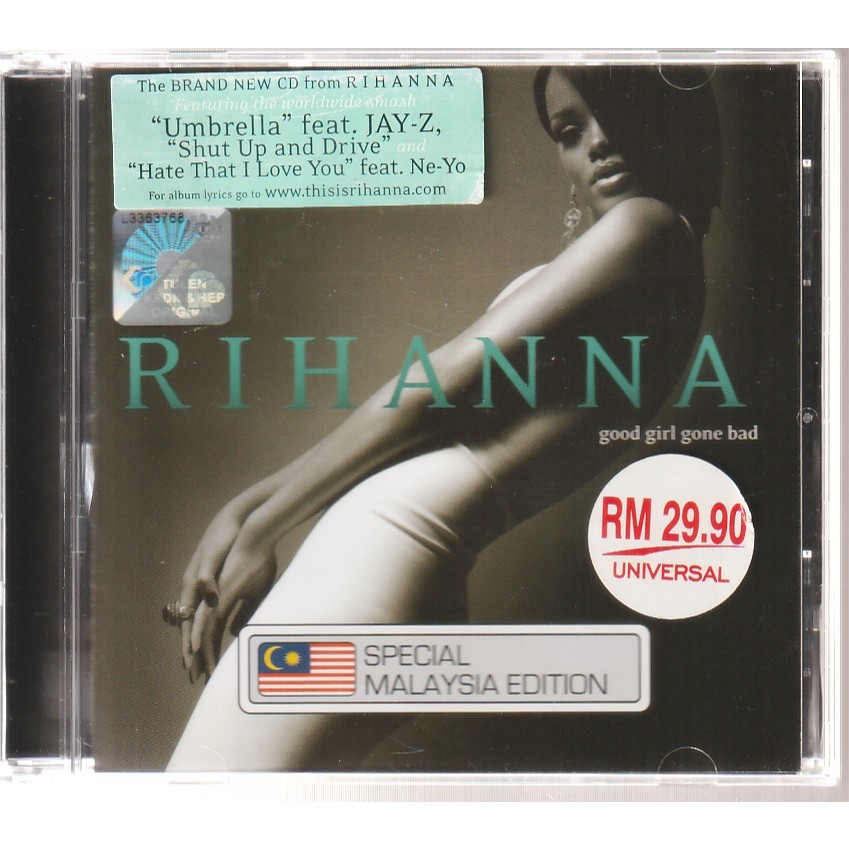 ซีดี RIHANNA : GOOD GIRL GONE BAD