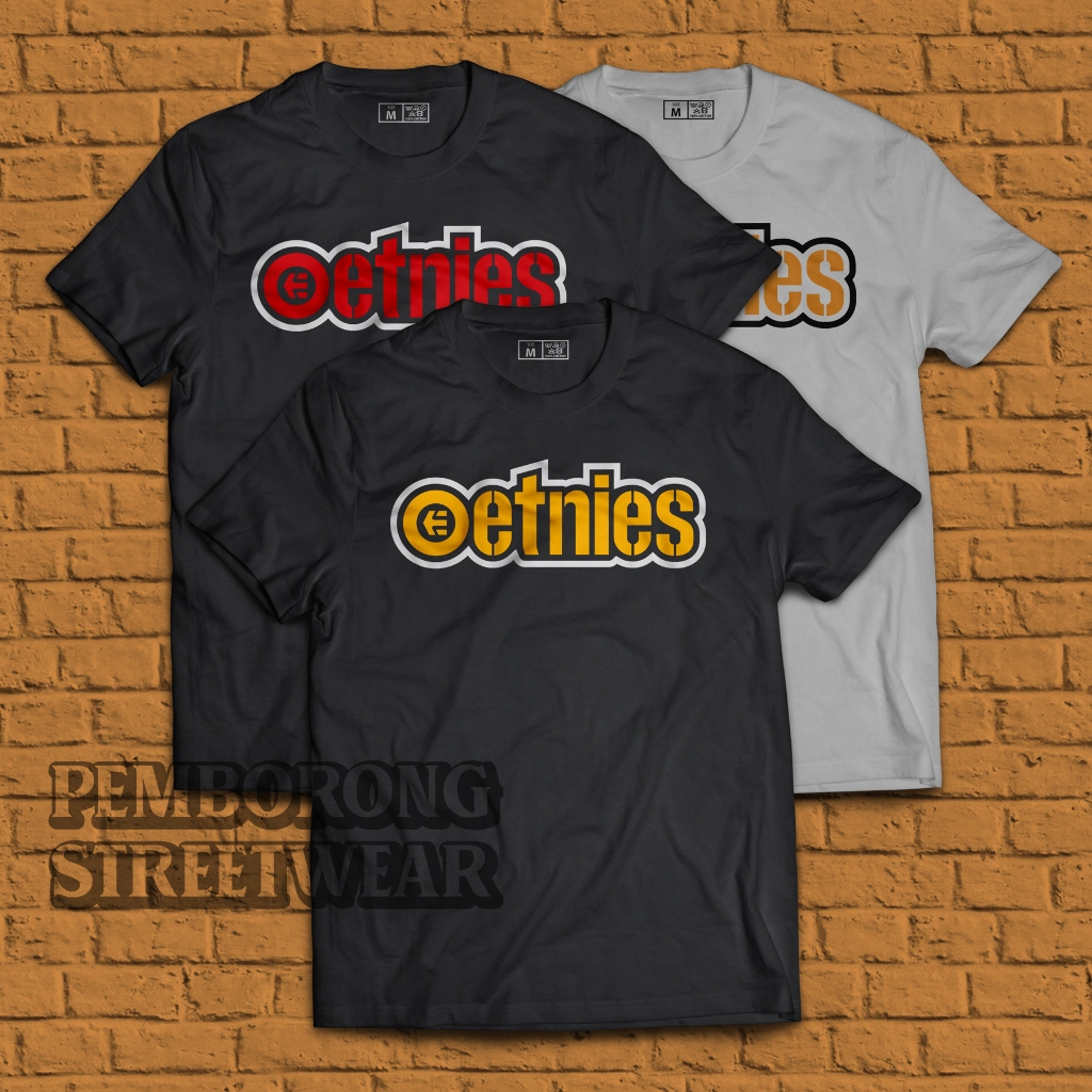 190gsm เสื้อยืด ยี่ห้อ ETNIES