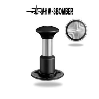 MHW-3BOMBER Knight Impact Coffee Tamper 58.35mm– Constant Pressure Spring Tamper Espresso Tool Barista Use
