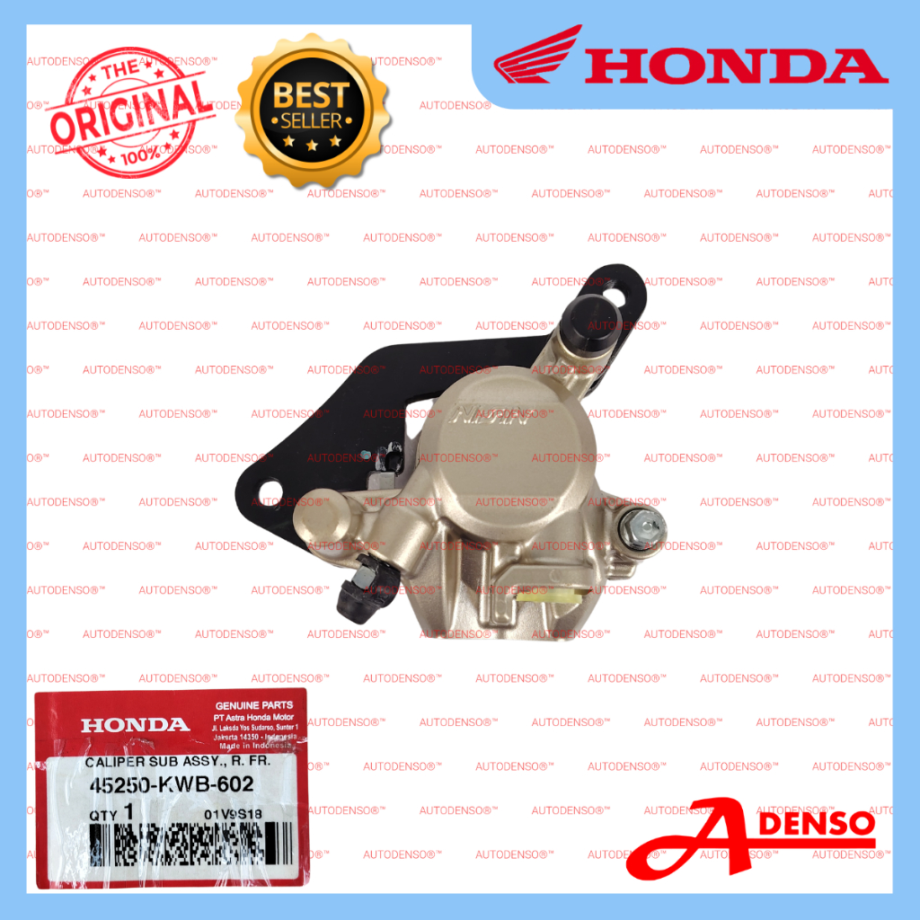 RS150 GTR150 FRONT CALIPER PUMP ASSY 45250-KWB-602