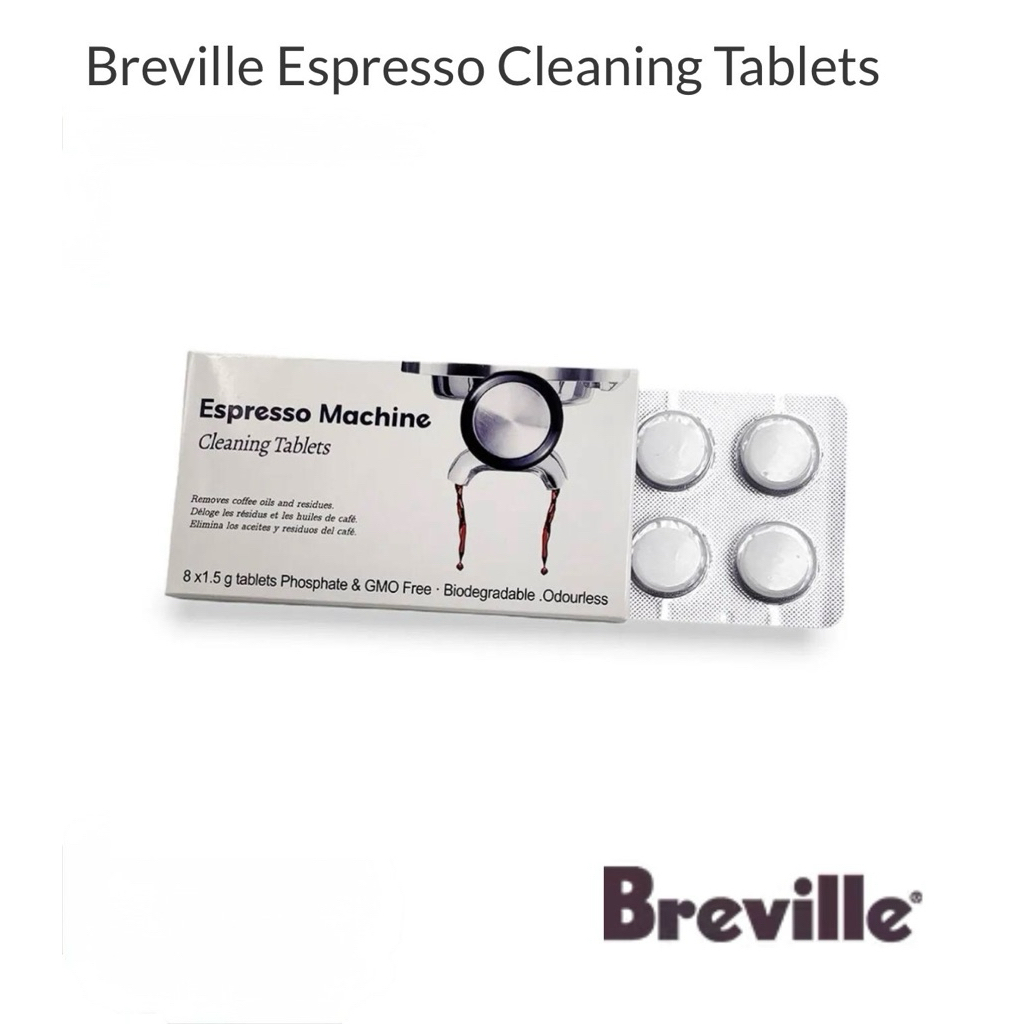 Breville 2Pack หรือ 8pack ทําความสะอาดเครื่องชงกาแฟเอสเปรสโซ BREVILLE ยี่ห้อ OEM