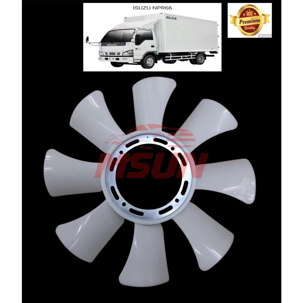 RADIATOR FAN BLADE ISUZU NPR66 4KH1