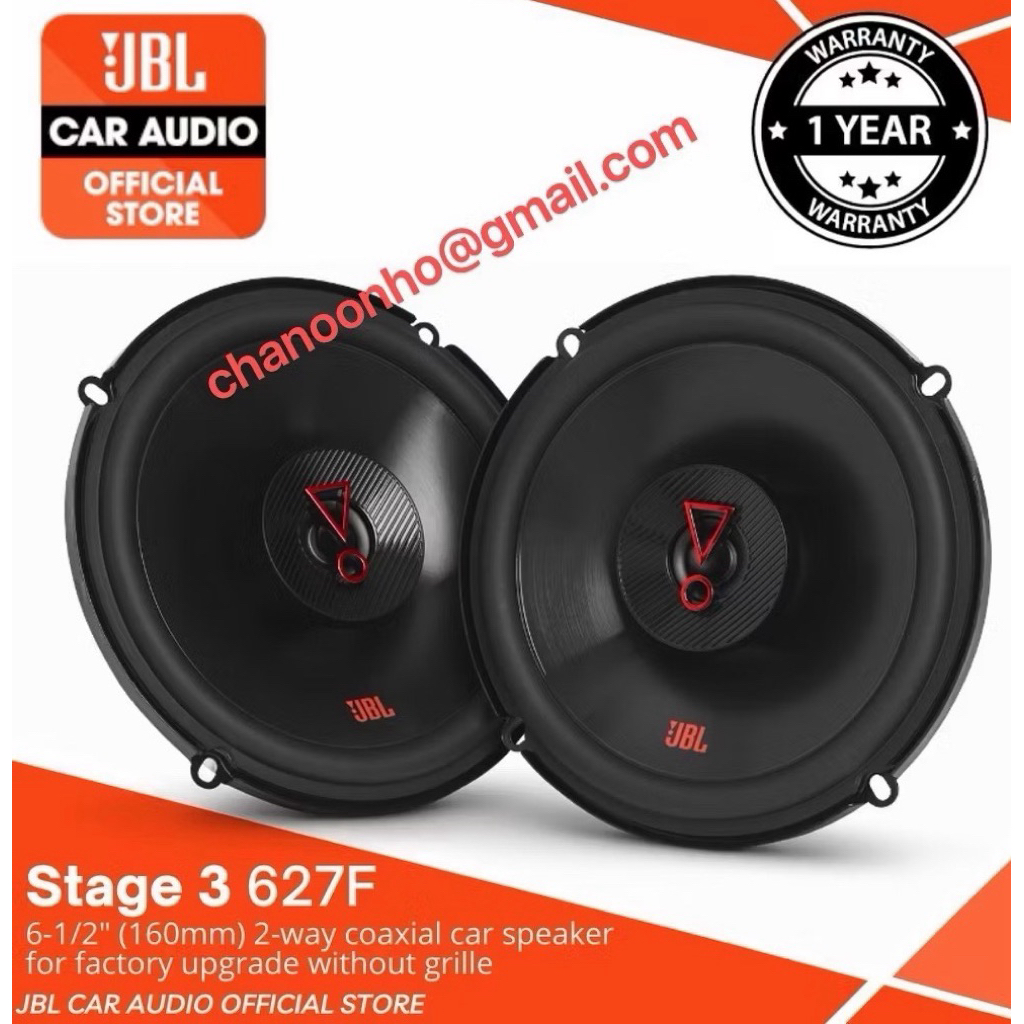 HARMAN Stage3 627F 6.5 ลําโพง 2-Way แบบไม่มีกระจังหน้า