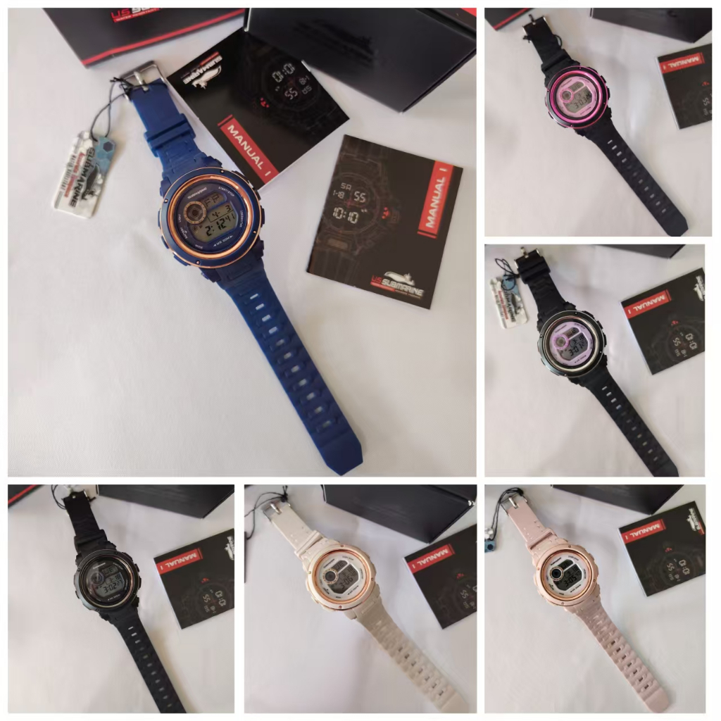 SUBMARINE TP 1324 LPS DIGITAL WATCH ผู้หญิง KIDS GIRL WATCH