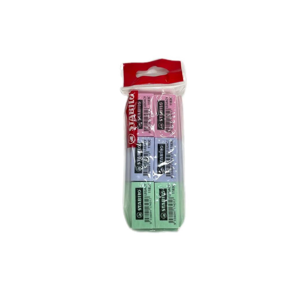 STABILO Legacy Eraser 1183C / Color Eraser / Eraser / Correction / Eraser / Color Eraser / Correctio
