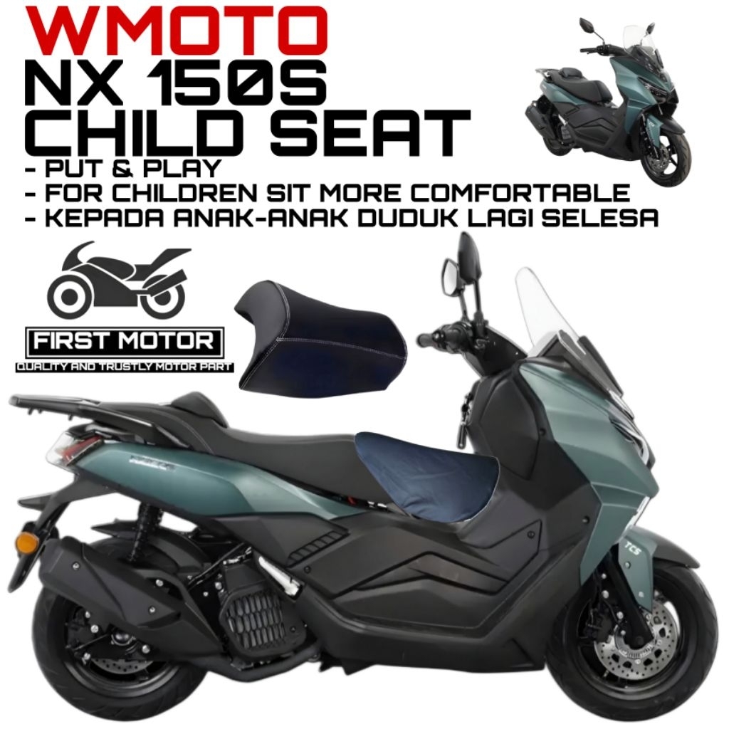 CHILD WMOTO NX 150S NX150S NX 150 S ที่นั่งอุปกรณ์เสริมอุปกรณ์เสริมอุปกรณ์เสริม