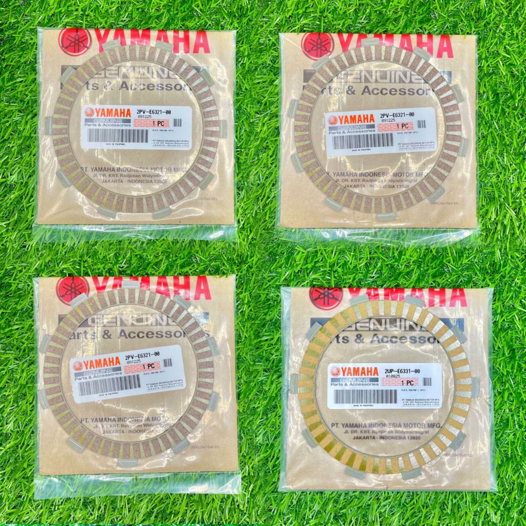 YAMAHA Y150ZR CLUTH PLATE (ชุด) YAMAHA LEONONG - 2PV-E6321-00/2UP-E6331-00