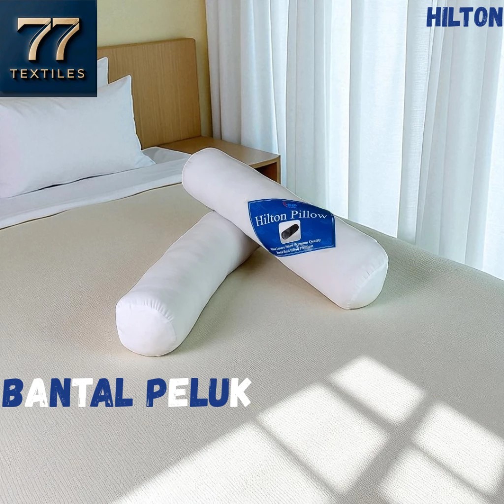 77 Premium Hilton Bantal peek Bolster Panjang หมอนข้างผู้ใหญ่ หมอนโรงแรมเกรด Hilton หมอนนอน