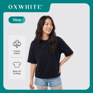 Oxwhite Women Essential Boxy Tee