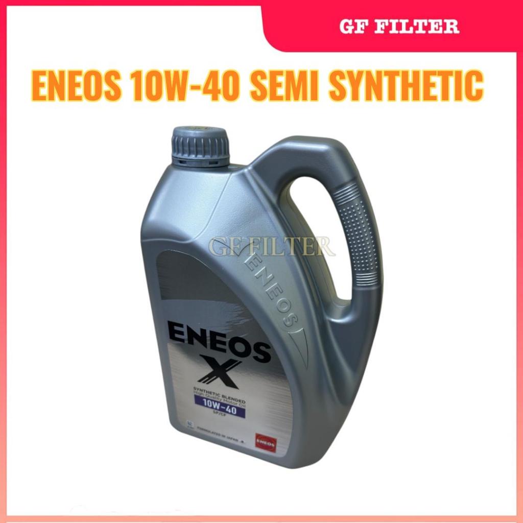 ENEOS 10W40 4 ลิตร SEMI SYNTHETIC API SP 10W-40 4L ENGINE OIL SIRIM MINYAK ENGINE