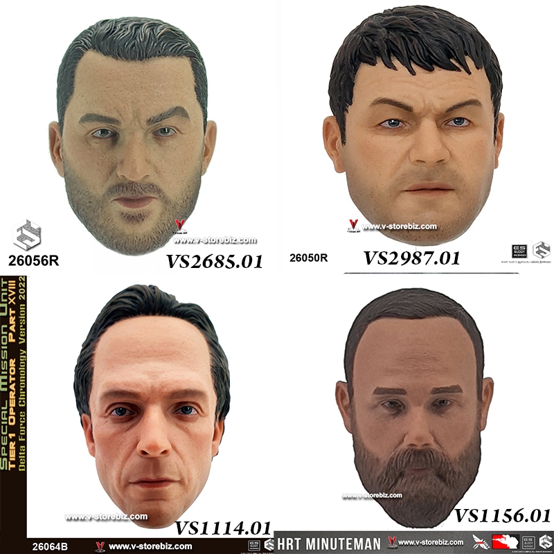 Easy & Simple 1/6 Scale HeadSculpt สําหรับแอ็คชั่นฟิกเกอร์ขนาด 1/6