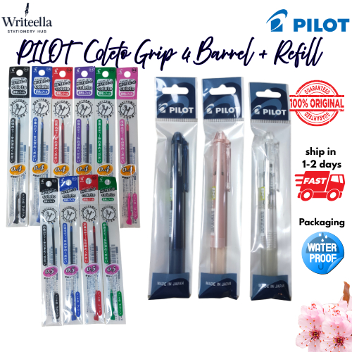 PILOT Hi-Tec-C Coleto Color Multi Pen Body/ Empty Barrel 4/ PILOT Hi-Tec-C Coleto Color Refill