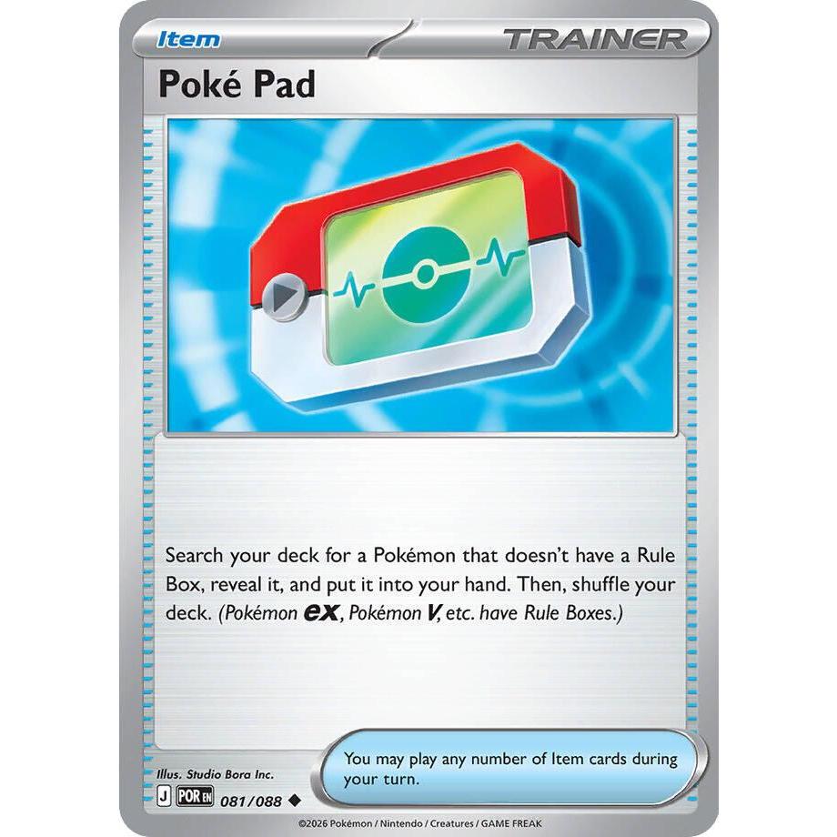 Poke Pad 198 Pokémon Ascended Heroes: Pokémon TCG