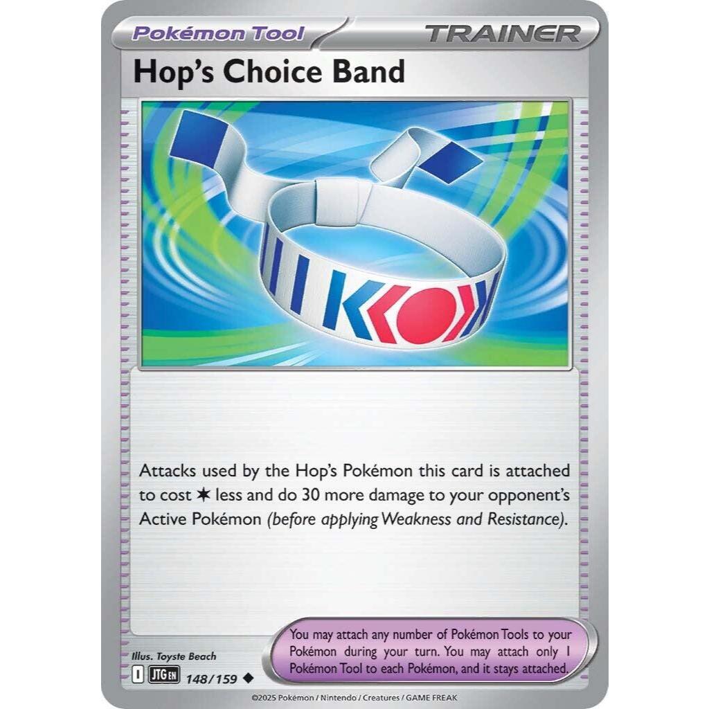 Hops Choice Band 148 Pokemon Journey Together: Pokemon TCG