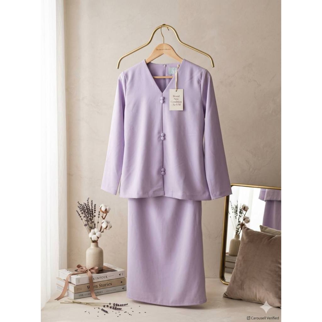 Jannah Noe Lilac Kurung