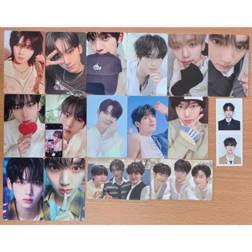 WTS อย่างเป็นทางการ ZEROBASEONE ZB1 YUJIN PHOTOCARDS PC