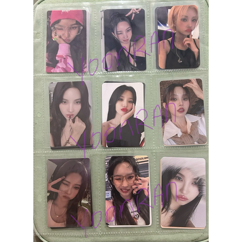 บัตรสะสมรอบเดินเบา SOYEON GIDLE