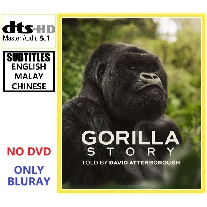 A1494 A Gorilla Story - Thold by David Attenborough (2026) Dokumentari - Bluray