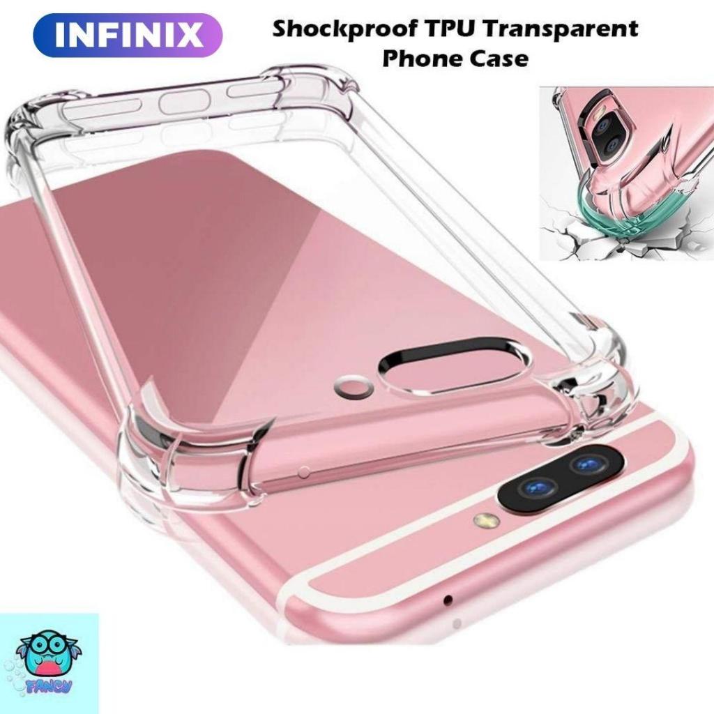 Infinix Hot 50i,50,60,60i,40i,30i,30,Note 60,50,40,Smart 20,10,9,GT30Pro,GT20Pro Soft TPU Casing เคส